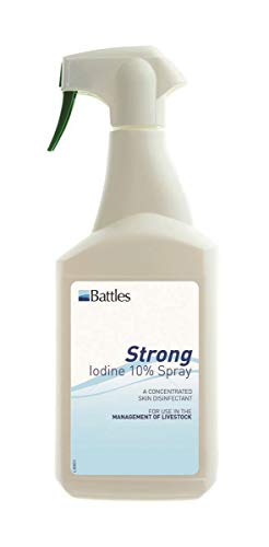 Battles 10% Iodine Spray 500 ml Spray
