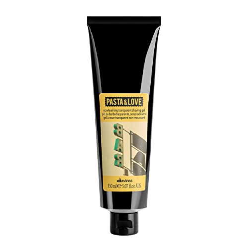 Davines Pasta &amp; Love No-Foaming Shave Gel, Transparent Formula For Edging