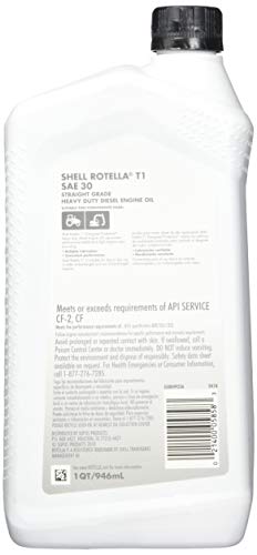 Shell Rotella T1 30 Aceite motor diesel 1 cuarto 6 unidades miniatura 2