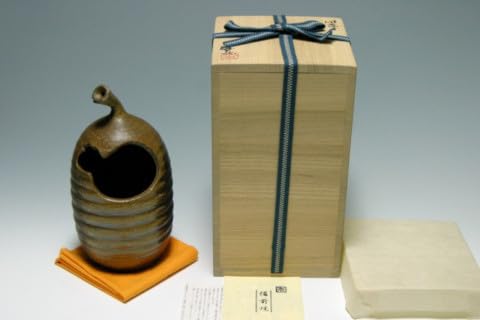 備前焼 花入れ 小川秀藏作 備前焼 花入 小川秀蔵氏作 [2z-3386] | サークルワン商品情報