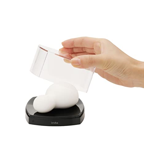 Iroha Yuki Women Intimate Massager And Vibrator, Rechargeable Personal Sensual Water-Resistant Soft Silicone Toy, Ihm-01,White,1 Count #TOP1