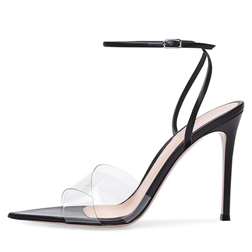 Sandales à talons hauts pointus pour mariage et soirée chic