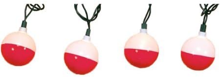Rivers Edge Products 10-Light Fishing Bobbers Party Light Set