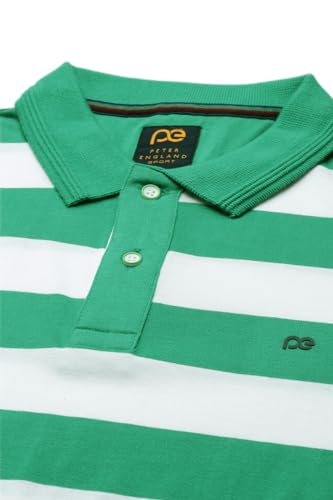 Image of Peter England Men's Cotton Regular Fit Polo T-Shirt