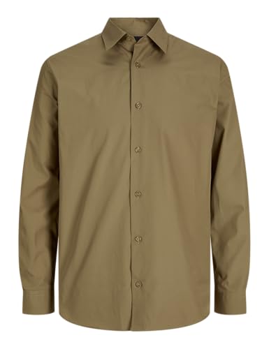 JACK JONES Jprblawesley chemise manches longues en popeline respirante pour homme