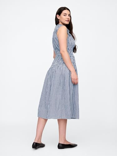 Image of Gap Women's V-sl Smocked Bodice Midi