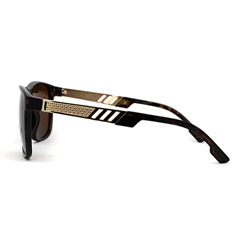 SA106 Antiglare Polarized Mens Designer Horn Rim Mod Sunglasses3