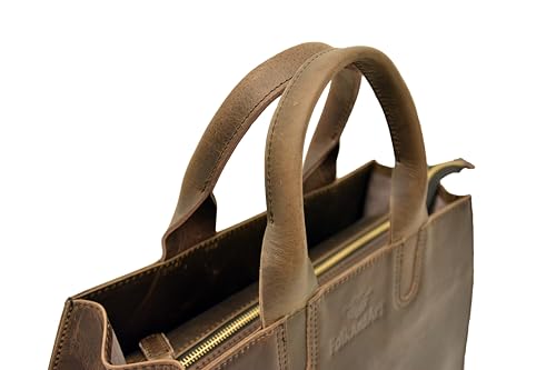 Bolso Tote de Cuero Ligero para Mujer miniatura 6