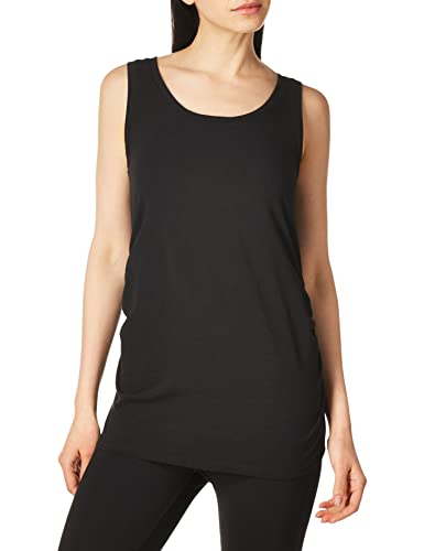 Image of Three Seasons Maternity Women's Maternity Solid Side Rouch Tank