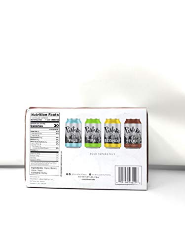 Partake Brewing Non Alcoholic Craft Beer, Dark, 6 Pack - 12 Ounce Cans, Low Calorie, All Natural - Thumbnail 2