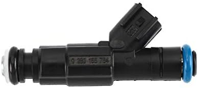 0280155784 Set of 6 4-Hole Upgrade Fuel Injectors Compatible with 99-04 4.0L Jeep Cherokee