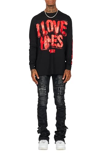 Men's Gentry Wash Stacked Flare Jean