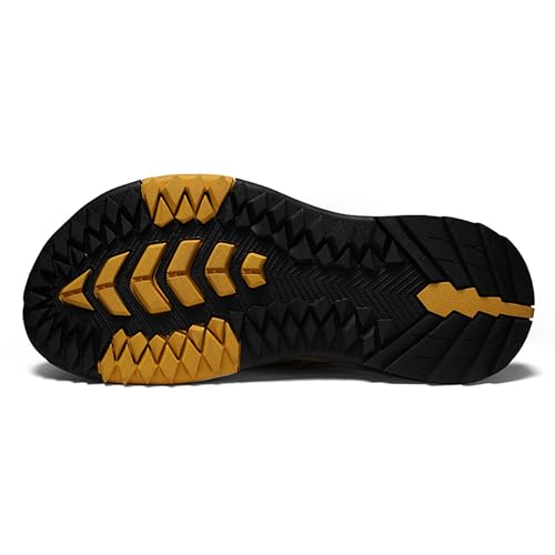 Men's Premium Leather Flip Flops, Summer Fashion Sandals, Thick Bottom Protective Toe Flip Flops, Non-slip Wear Resistant and Durable, Suitable for Both Indoor and Outdoor.4