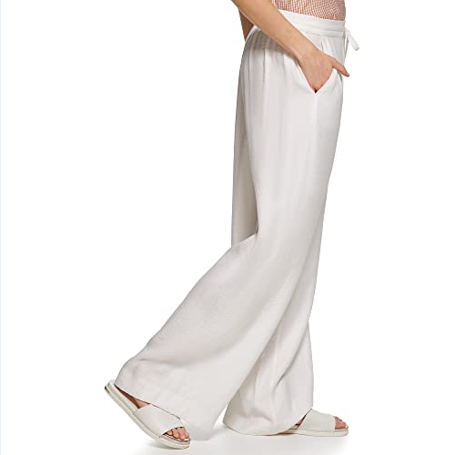DKNY Women's Wide Leg Easy Elevated Pant3