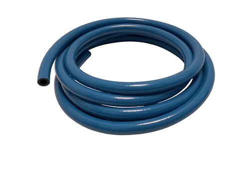 AutoPot 16 mm Bewässerungs-Schlauch je Laufmeter (30m maximale länge) - 13mm Innendurchmesser - Lebensmittelecht. Gartenschlauch blau ummantelt aus Weich-PVC