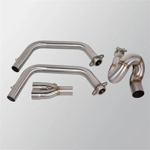 Système d'échappement Ninja 650 et Z650 tube de liaison 51mm pour moto 2017-2023