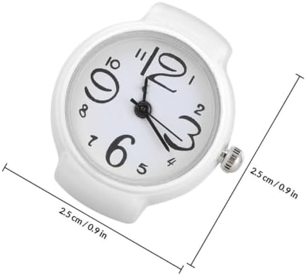 WOONEKY 2pcs Stylish Vintage Ring Watch for Men and Women with Quartz Glass and Stainless Steel, Featuring Precise Timekeeping, for Formal Events and Casual Outings — view 8