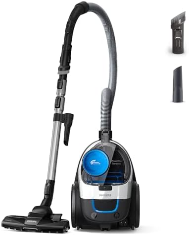 Philips PowerPro Compact Vacuum Cleaner - Lightweight, Bagless, 9...