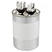 NTE Electronics MRRC440V60 Series Mrrc Round Motor Run AC Electrolytic Capacitor, Round Aluminum Case, 60 ?f Capacitance, 5% Tolerance, 440V