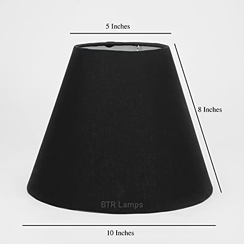 Image of 10 inch Inches (Small), Conical Lamp Shade, Cotton Fabric