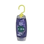 bHook Shower Gel Holder, Hanging Hook for Bathroom, Durable Shower Hook for (Radox 450ml) yellow