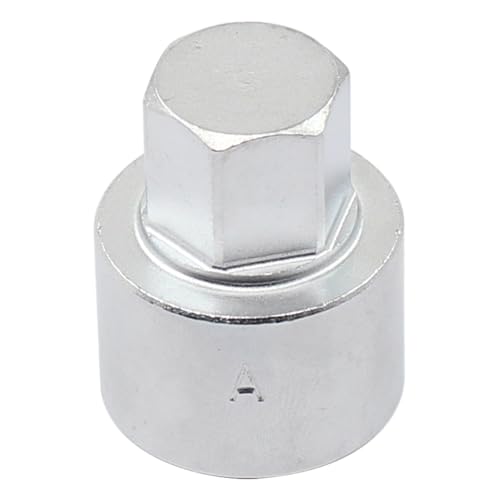 Radschloss Radmutter Entfernung Steckschlüssel Felgenschloss Adapter Radschrauben Schlüssel Nuss Radsicherung Entfernen für Passat B6 Golf 6 Polo 6R Scirocco Shar-an 7N Ti-guan 5N Je-tta Beetle EOS