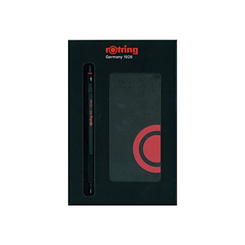 ROTRING ロットリング 600シャープペンシル 0.5mm ギフトセット 2139753 ブラック メモパット付き 正規輸入品