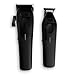 TPOB Play Barber Hair Clipper and Trimmer for Men 7500 RPM with Rubber Grips (Blackout 2 Set)