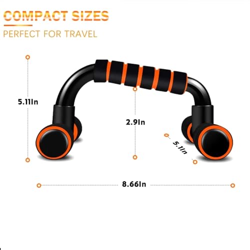 Image of Wearslim Combo of Professional Adjustable Skipping Rope & Non-Slip Push-Up Stand for Men & Women, Ergonomic Designed Padded Handles, Jump Rope with Push-Up Bar - Multicolor