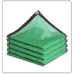 SDLLG Sun Protection Net with Eyelets Made of HDPE Green W 1.5 x 8 m Awning with 90% Shading Effect Shade Net Garden UV Protection Net Breathable Wind Protection Net Stable for Picnics
