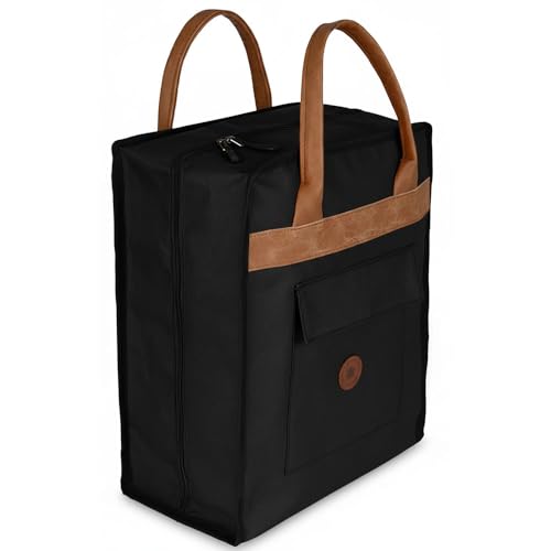 Shoe Bag for Travel, Portable Shoe Organizer, Storage Bag, Shoe Tote Bag for Women and Men (Black)