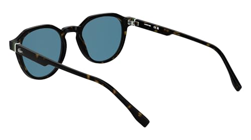 Lacoste Men's Sunglasses L6052S - Havana with Solid Petrol Lens4