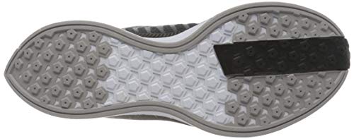Tênis de corrida feminino Nike Zoom Pegasus Turbo 2, Black/White-gunsmoke-atmosphere Grey, 5