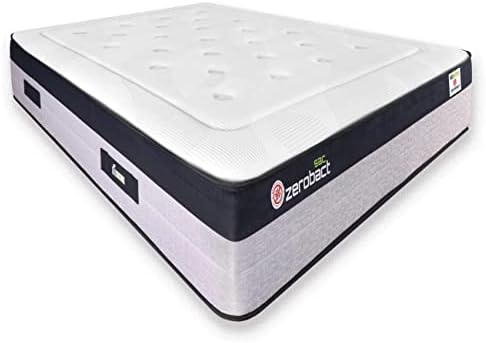 Matnature Zerobact Sac | Colchón Viscoelástico | Muelles Ensacados | Firmeza Alta y Adaptabilidad Premium | Altura 30 cm | Antideslizante y Antibacteriano () - Valoración 5/5 con 1654 opiniones