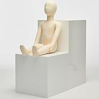 CraftNestUK Mannequin Torso Dress Form Manikin Body 1-8 Year Old Children's Mannequin Sitting & Standing, Baby Mannequin, for Window Shop Display