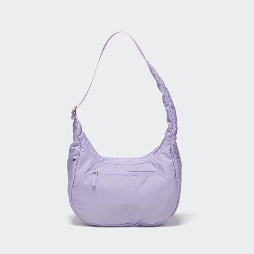 Image of Pander 4L Soft Nylon Crescent Shoulder Bag for Women, Medium Underarm Hobo Purse with Adjustable Strap, Water-Repellent