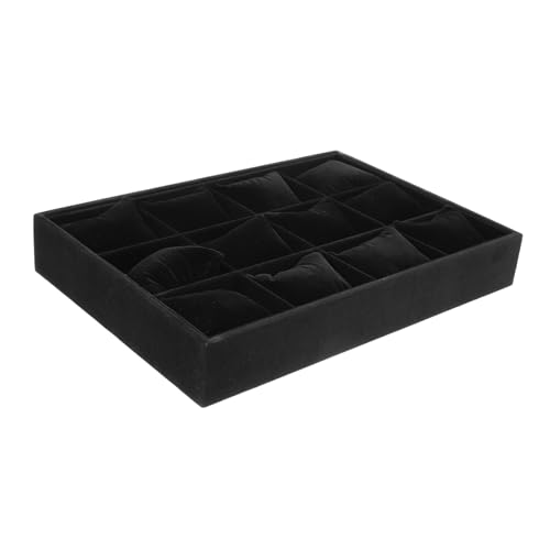 Organisateur montres et bracelets empilable avec coussins pour rangement bijoux