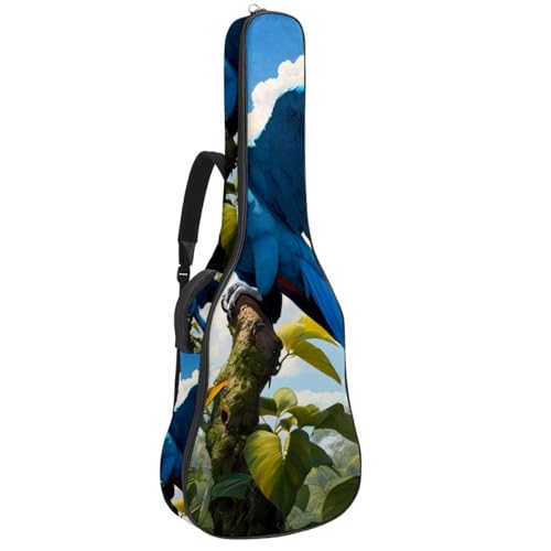 Housse guitare acoustique 101.6 cm perroquet avec rembourrage