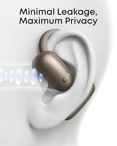 Image of soundcore AeroFit 2 by Anker, Open-Ear Headphones, Real-Time Translation Earbuds, 4 Adjustable Positions for Every Ear Size, 2x Richer Bass, Hi-Res, 42H Playtime, IP55,AI Clear Calls,Wireless Charging