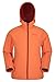 Produktbild Mountain Warehouse Exodus Softshelljacke für Herren - Praktische Freizeitjacke, wasserbeständig, Allwetterjacke mit Saum, Kapuze und Bündchen - Für Frühling Orange XS