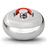 Auslaufsicher Wärmflasche Aus Metall, 1L/1.5L/2.0L/3.0L Wärmflasche Aus...