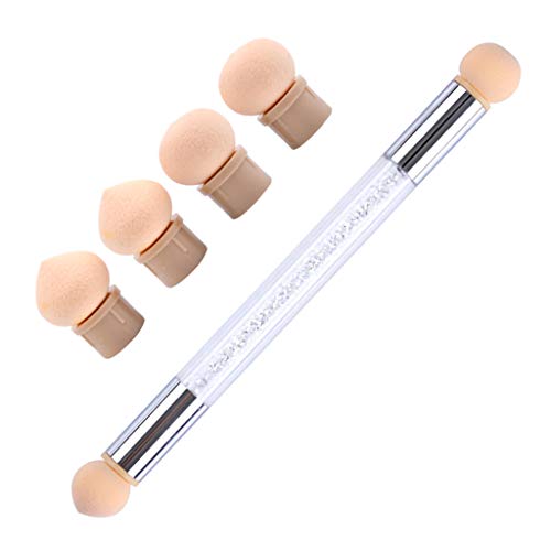 Sponge Nail Art Tool Pen, $5.66/dual-ended handle + 6 sponges
