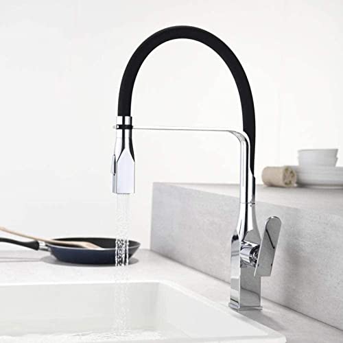 Robinet de cuisine extractible chromé pour moderniser votre espace évier