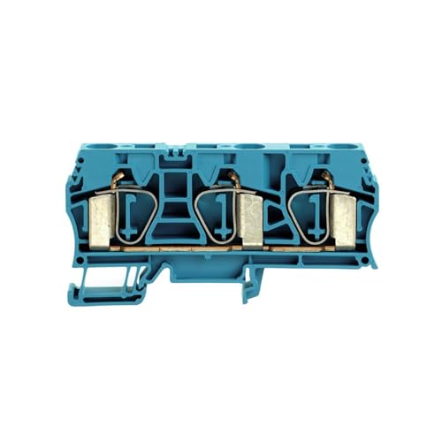 Bloques de terminales de paso ZDU 16/3AN para distribución eléctrica sin cortes