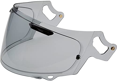 Visiera di ricambio per molti modelli Arai Meccanismo visiera VAS (Variable Axis System) Facile da sostituire Disponibile in diverse tinte Ventilazione delle sopracciglia Max Vision offre una migliore visibilità in tutte le condizioni atmosferiche e di guida