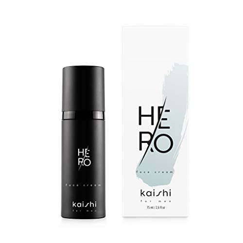 Preisvergleich Produktbild Kaishi - Hero Gesichtscreme - beruhigend, feuchtigkeitsspendend, leichte Textur, After Shave - 75 ml