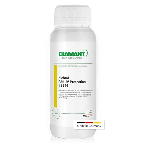 DIAMANT dichtol AM UV Protection 1L – Versiegelung für 3D-Druck Bauteile | UV-beständig & wasserdicht | Für PLA, ASA, ABS & SLS | Imprägnierung gegen Verfärbung & Ausbleichen
