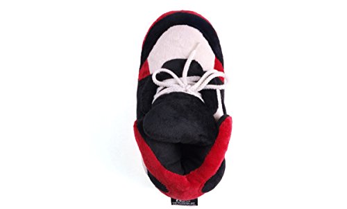 Image of Happy Feet Slippers Standard Sneaker Slippers for Men, Women, and Kids - Women Shoes, Gifts for Women, As Seen on Shark Tank - Classy Oversized House Slippers for Women with Non-Slip Rubber Soles