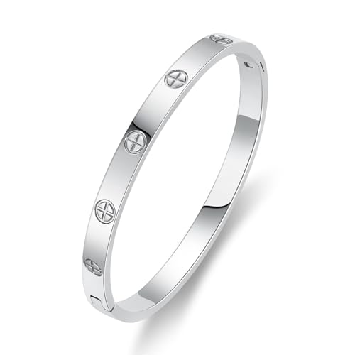 Bracelet d'amitié en acier inoxydable anti-noircissement femme
