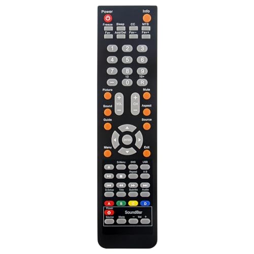 Télécommande OCosmo E32 compatible CE3200V XVN020 WX2201P71 pour TV